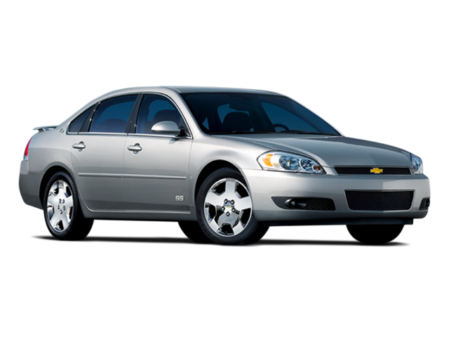 2008 Chevrolet Impala LT in Dark Silver Metallic — front three-quarter view
